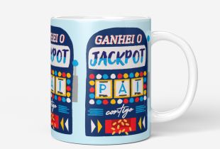 Caneca Pai Ganhei o Jackpot intro